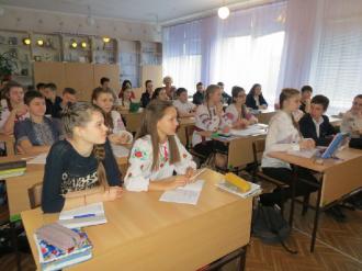 День рідної мови 22.02.2016 в Комсомольській гімназії №2